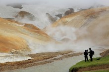 Kerlingarfjoll geothermal area Highlands
