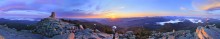 Whiteface Mt summit 360+ degree sunrise