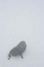 complete whiteout on Ruapehu