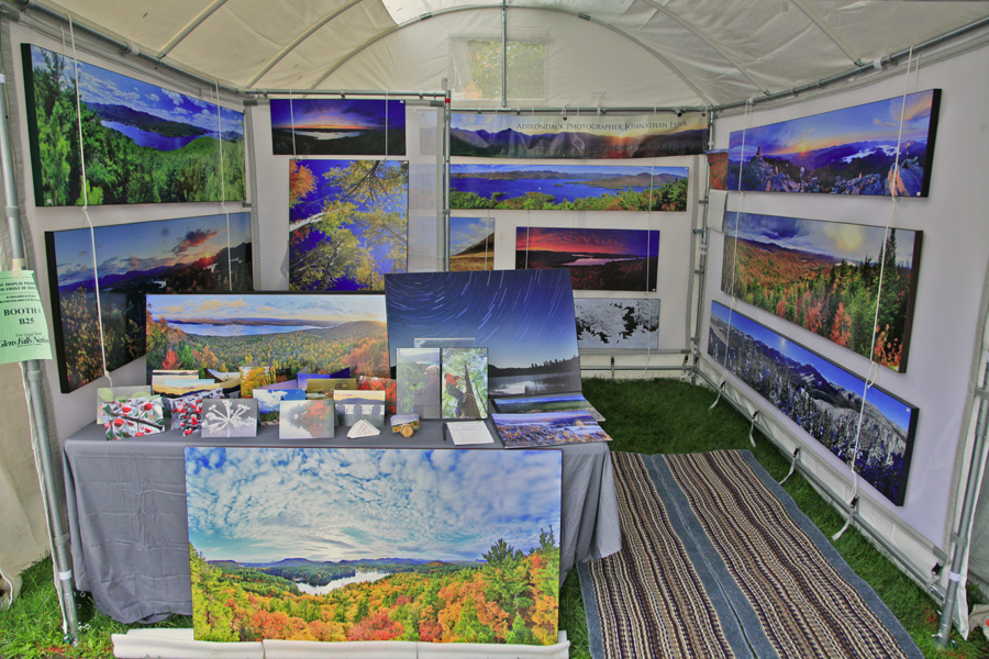 &nbsp;Here's a photo of a typical setup I have for the outdoor shows I vendor at around the Adirondack region. in 2011, I sold...