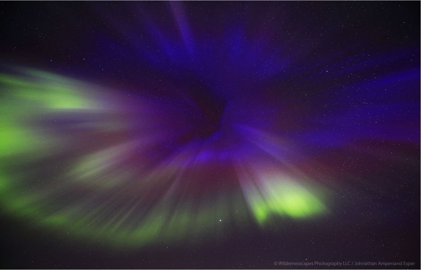&nbsp;A corona pattern during the strongest geomagnetic storm of the current solar cycle.