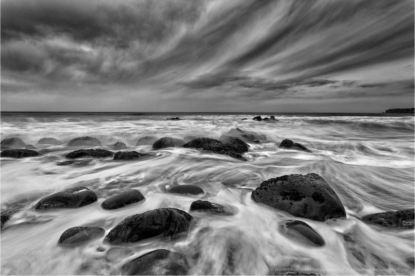 &nbsp;Skar&eth;sv&iacute;k beach and rain clouds, Sn&aelig;fellsness Peninsula, Iceland. Snapped in under a minute's time trying...