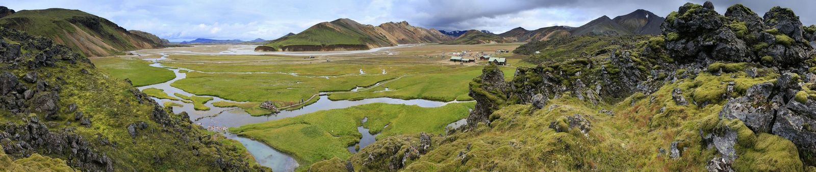 The natural geothermal hot pools here are quite popular with holiday - makers, both locals and visitors, and Landmannalauger...