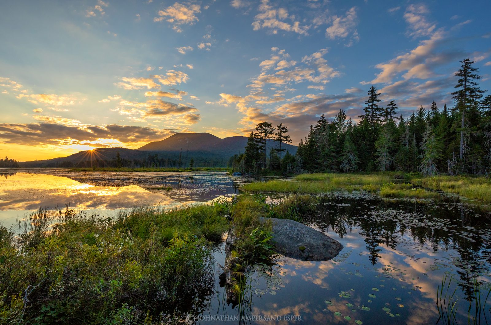 ONeil Flow,O'Neil Flow,Blue Mountain,Blue Mt,wetland,summer,2017,Adirondack photography,Adirondacks,photography,landscape,sunset...