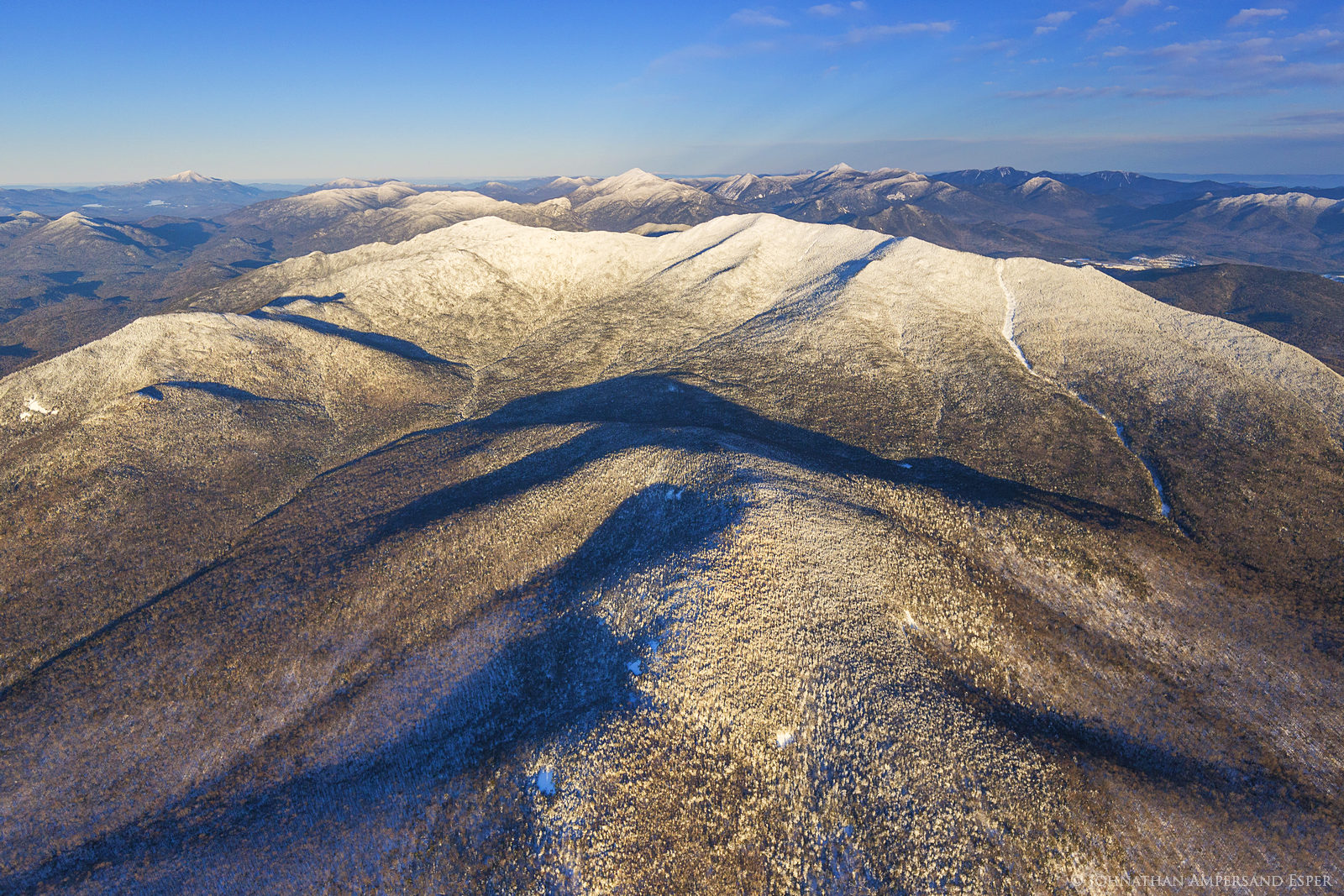 Santanoni,Santanoni Peak,Santanoni Range,winter,aerial,winter aerial,2016,High Peaks,Adirondack Mountains,